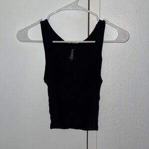 SKIMS Classic Black Tank Top